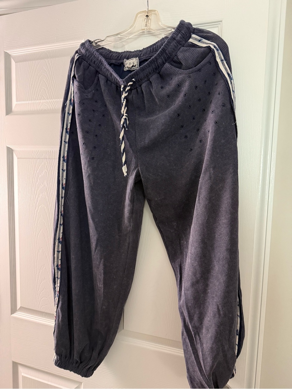 NEW POL Navy Joggers Large